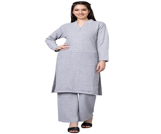 Full Sleeve Plain Woolen Kurti at Best Price in Ludhiana | Sherry Harry  Collection