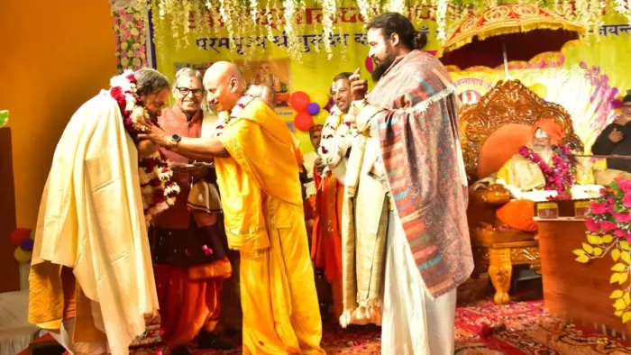 अंग क्षेत्र के प्रसिद्ध संत स्वामी आगमानंद जी महाराज बने जगद्गुरु रामानुजाचार्य