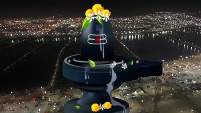 दद्दा शिष्य मंडल के शिविर में बनाए गए 31 लाख शिवलिंग।