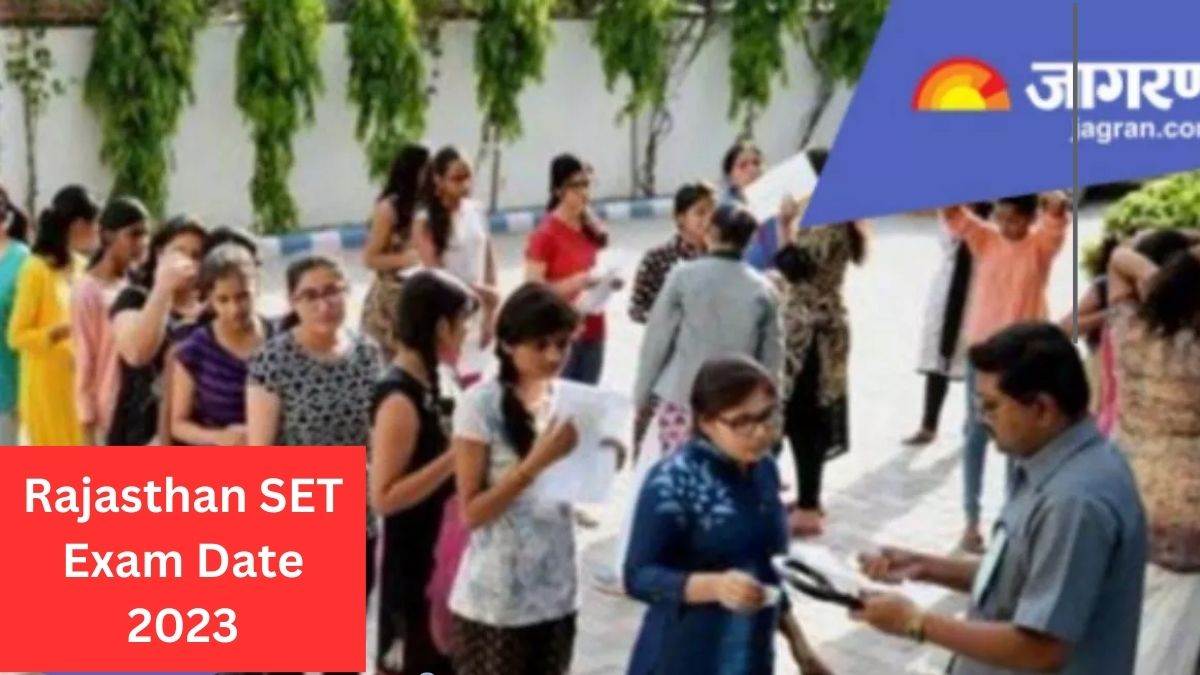 rajasthan set exam date 2023 govind guru tribal university banswara hasreleased revised exam dates for rajasthan state eligibility test2023