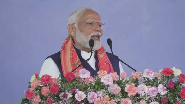 दो दिवसीय दौरे पर पीएम मोदी (फोटो सोर्स-@BJP4India)