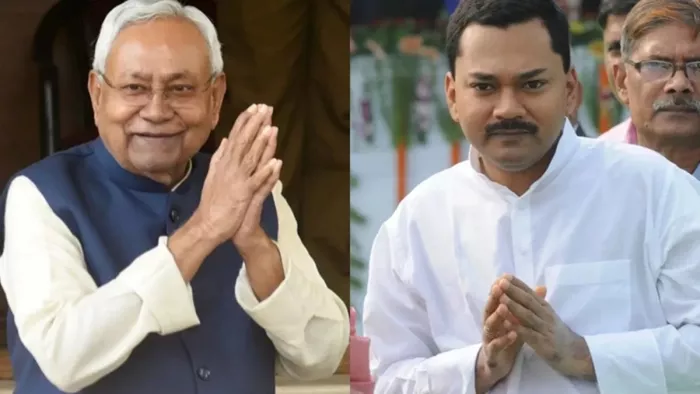 सीएम नीतीश कुमार और उनके बेटे निशांत कुमार (जागरण)