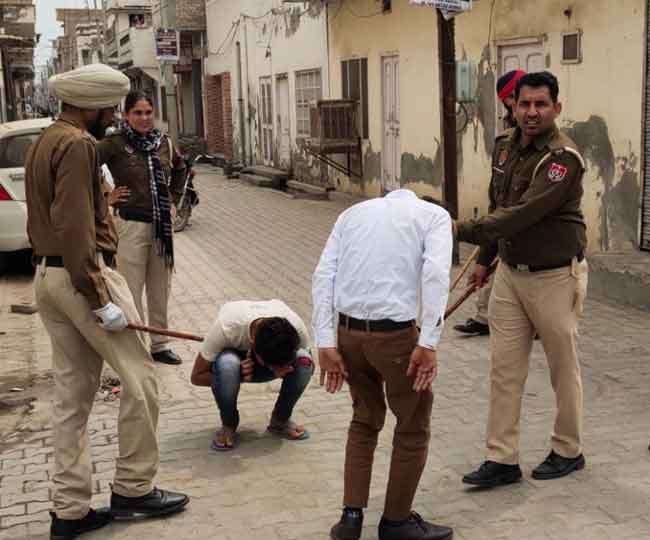 Corona virus punjab curfew: उल्लंघन करने पर 320 गिरफ्तार, चंडीगढ़ में पकड़ा गया प्रोफेसर
