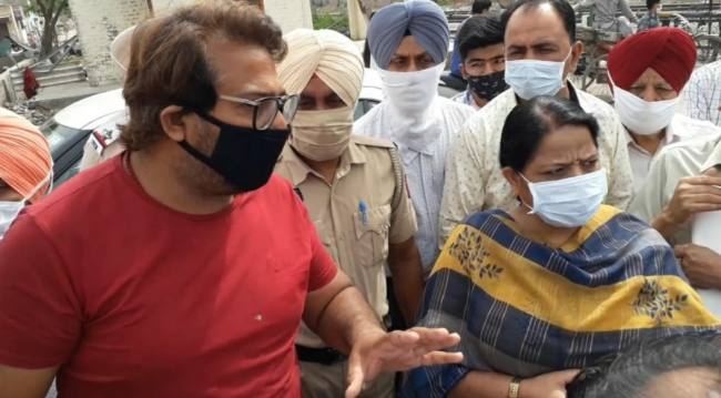 sdm visit for railway road market