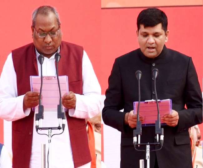 UP Yogi Cabinet 2.0: आशीष पटेल और डा. संजय निषाद को कैबिनेट मंत्री बनाया गया है।