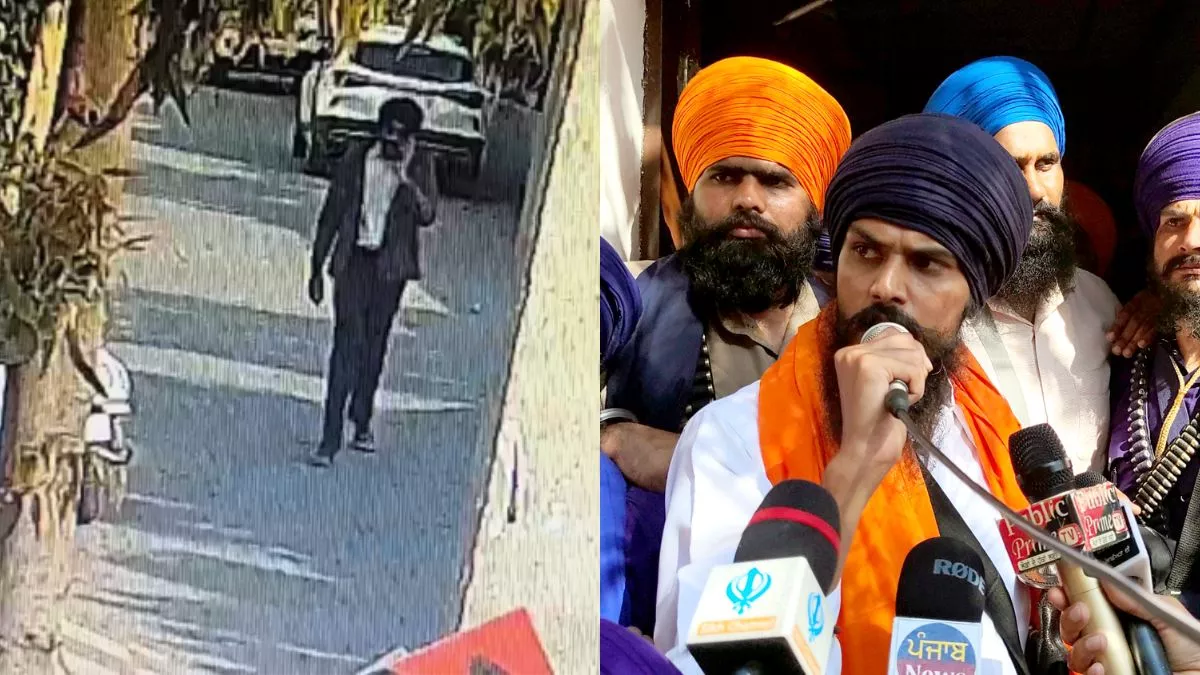 Amritpal Singh: पटियाला की सड़कों पर नजर आया अमृतपाल, एक और CCTV फुटेज आया सामने