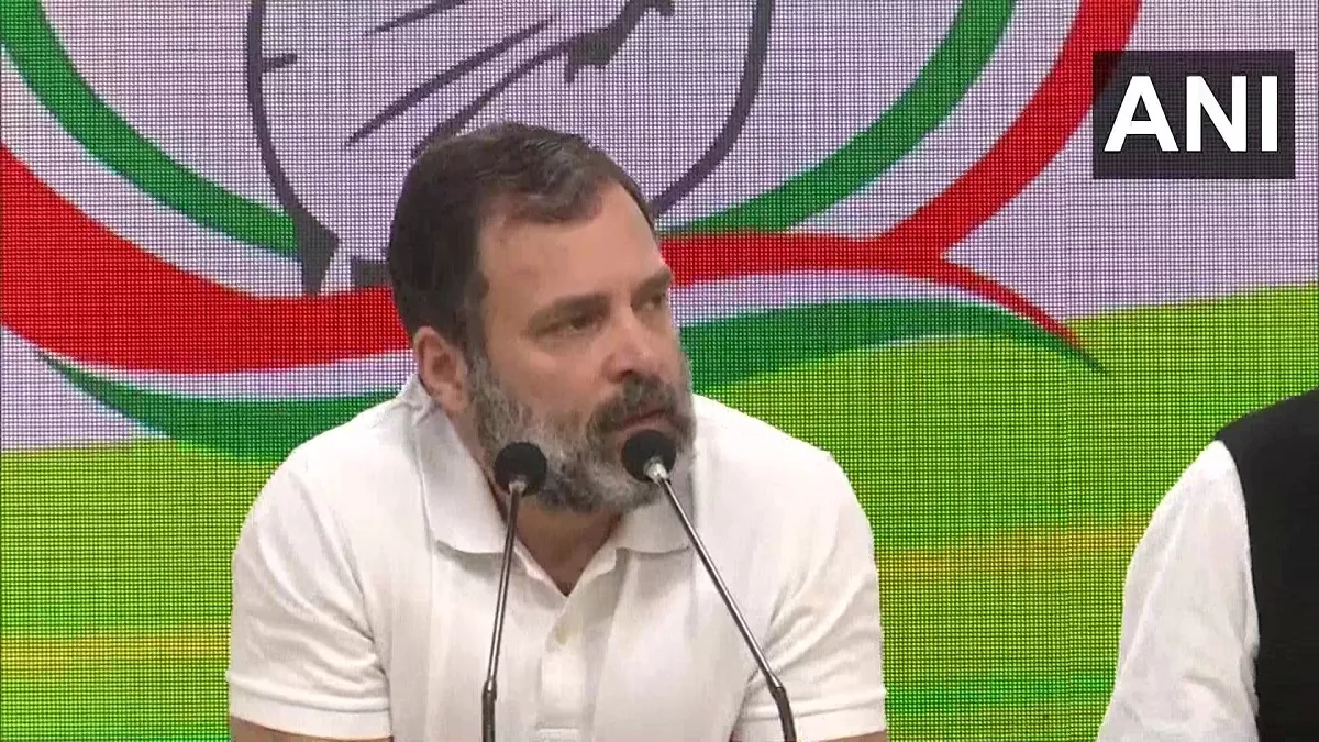VIDEO: पत्रकार के सवाल पूछने पर तिलमिलाए राहुल गांधी, कहा- हवा निकल गई