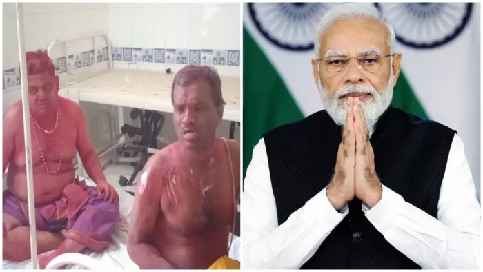 Ujjain Fire Incident: उज्जैन के महाकाल मंदिर में आग की घटना पर PM मोदी ने जताया दुख (फोटो नई दुनिया)