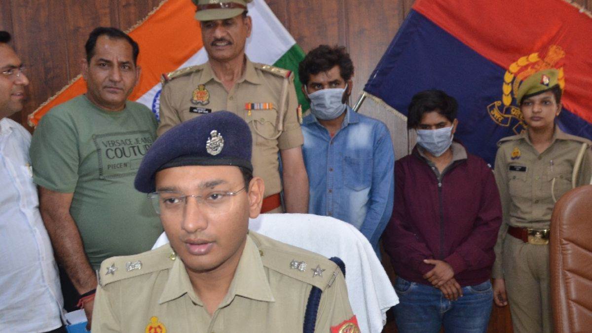bulandshahr police disclose murder case of nikhil arrests killing accused brother and sister