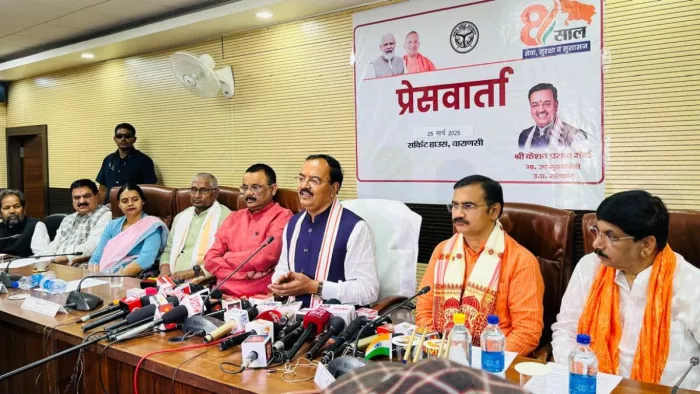 वारणसी में केशव प्रसाद मौर्य - जागरण