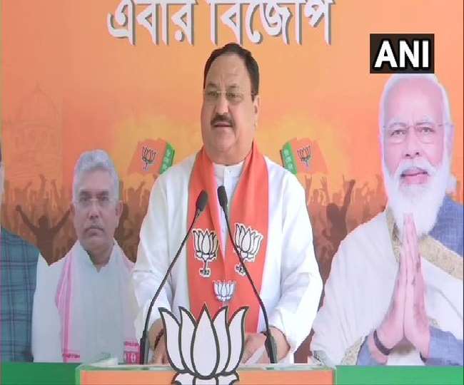 जेपी नड्डा ने बंगाल की मुख्यमंत्री पर बोला हमला, कहा- ममता जी लोग आपके अत्याचार से चाहते हैं मुक्ति