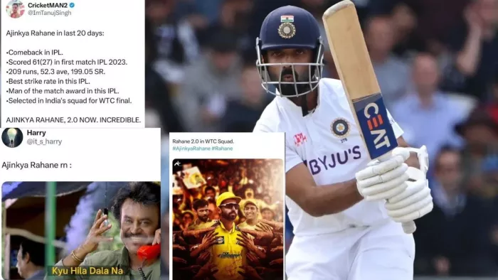 Ajinkya Rahane makes comeback in India's test squad: अजिंक्य रहाणे