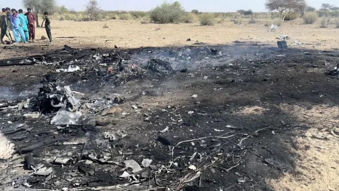Jaisalmer IAF plane crash वायुसेना का एक टोही विमान कैश हुआ।