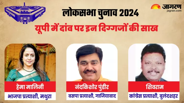 UP Lok sabha Election 2024: उत्तर प्रदेश की आठ लोकसभा सीटों पर सबकी निगाहें।