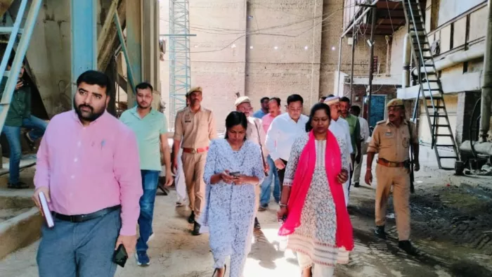 बहराइच में भीषण हादसा– राइस मिल में ड्रायर फटने से लगी आग