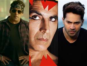 Salman Khan, Akshay Kumar, Varun Dhawan. Photo- Instagram