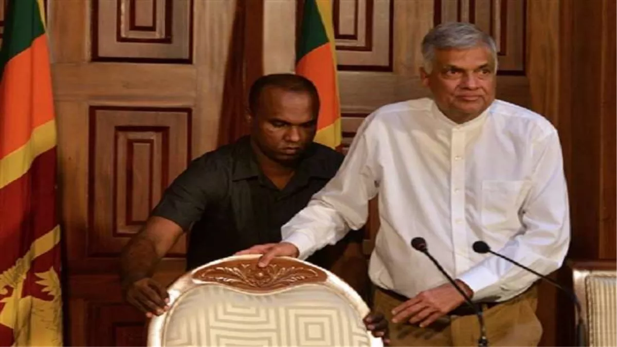 Srilanka Crisis: श्रीलंकाई पीएम विक्रमसिंघे को वित्त मंत्रालय का भी जिम्मा