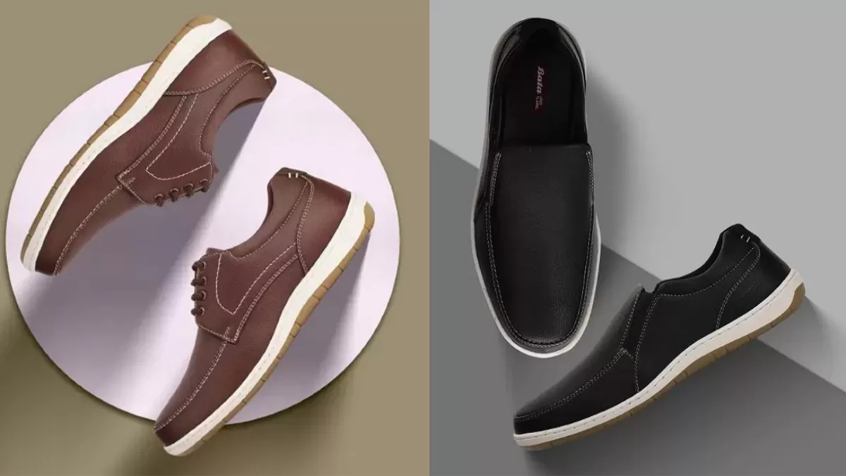 Amazon ने उड़ाए ऑफर्स के तोते! चुभती गर्मी में Bata Mens Shoes 54 तक हो