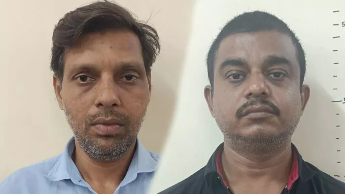 रांची निवासी नेवी अधिकारी से 96.2 लाख की साइबर ठगी में एक महिला सहित तीन गिरफ्तार। (जागरण फोटो)