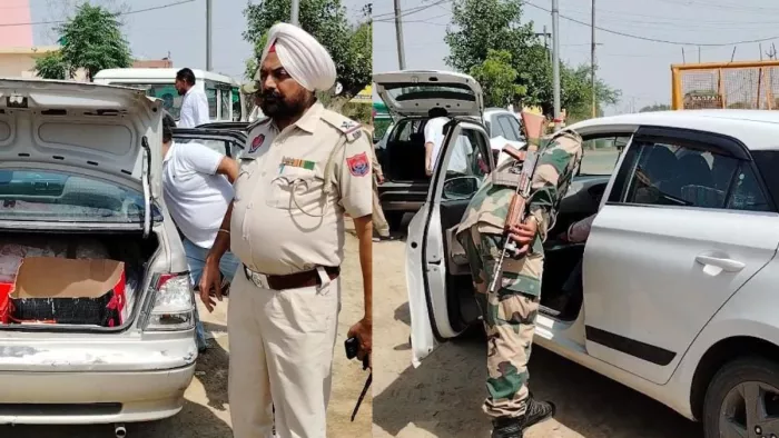 हरियाणा में मतदान, मुक्तसर की सीमाओं पर पुलिस ने किए सुरक्षा के कड़े प्रबंध