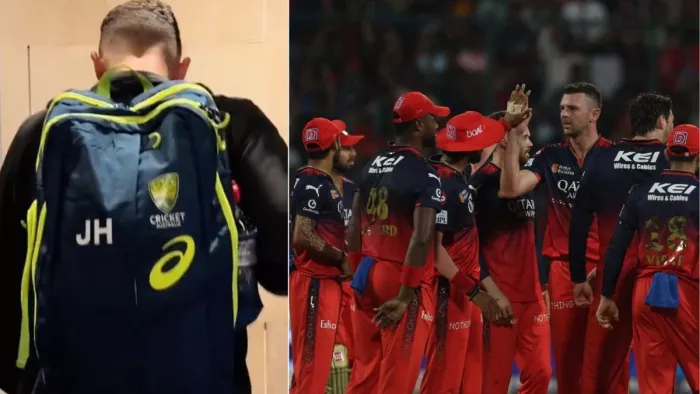 जोश हेजलवुड की वापसी से आरसीबी खेमा खुश (Pic Credit- RCB X)