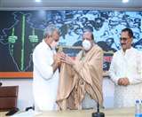 दिल्ली भाजपा ने मीसा के बंदियों को किया सम्मानित