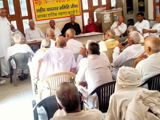 baljit singh became the head of retired employees union narwana block