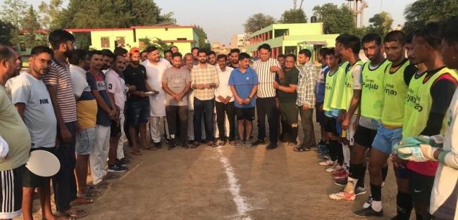 फुटबाल: पठानकोट एसपी क्लब व घरोटा आर्मी इलेवन ने जीता मुकाबला
