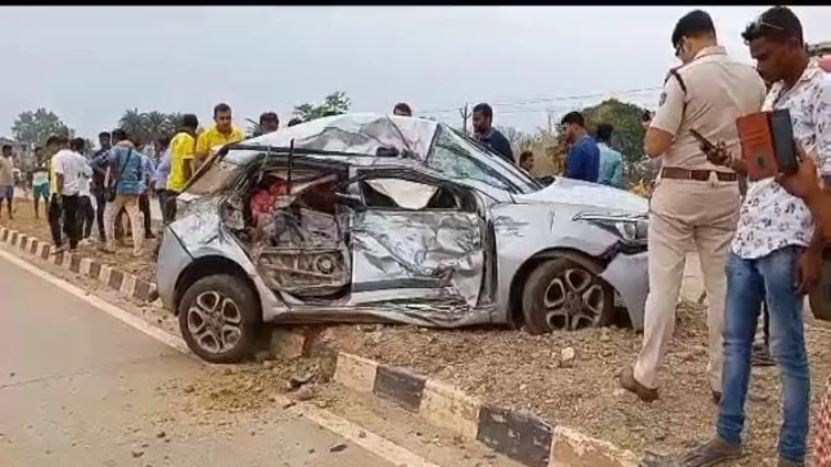 Sundergarh: नेशनल हाईवे पर ट्रक ने मारी कार को जोरदार टक्कर, 2 लोगों की मौत; चार गंभीर रूप से घायल