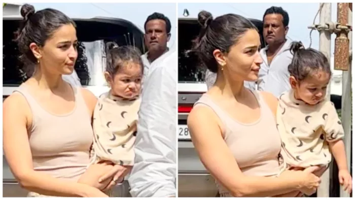 नया घर देखने पहुंचीं राहा कपूर, (X Image)