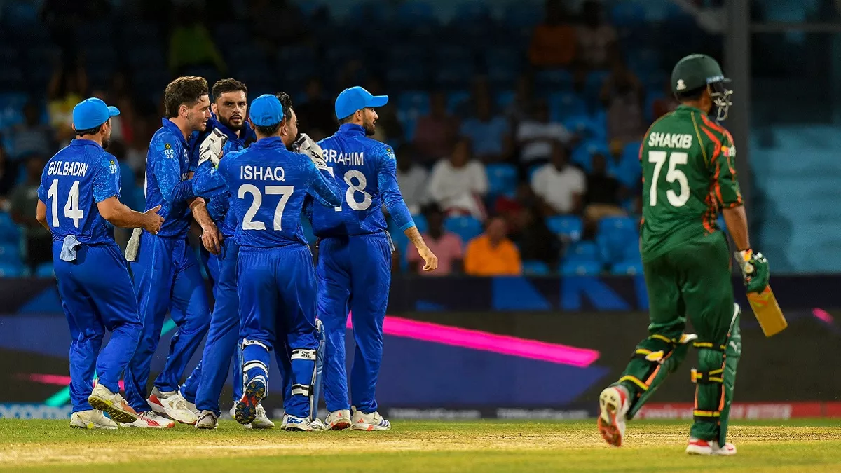 AFG vs BAN Highlights अफगानिस्‍तान ने बांग्‍लादेश को हराकर पलट दिया इतिहास सेमीफाइनल में दक्षिण अफ्रीका से होगी भिड़ंत - T20 WC AFG vs BAN Highlights: afghanistan enters ...