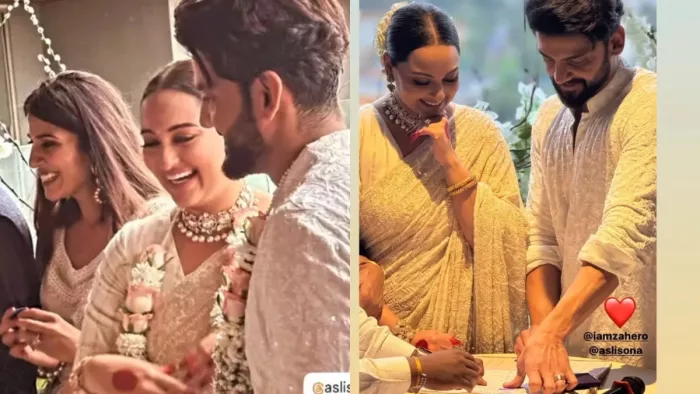 Sonakshi Sinha Wedding New Video (Photo Instagram)