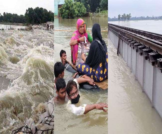 bihar flood resucing