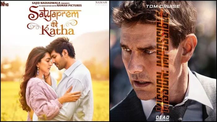 Box Office Report of Tom Cruise Mission Impossible 7 SatyaPrem Ki Katha Ajmer 92. Photo-Twitter