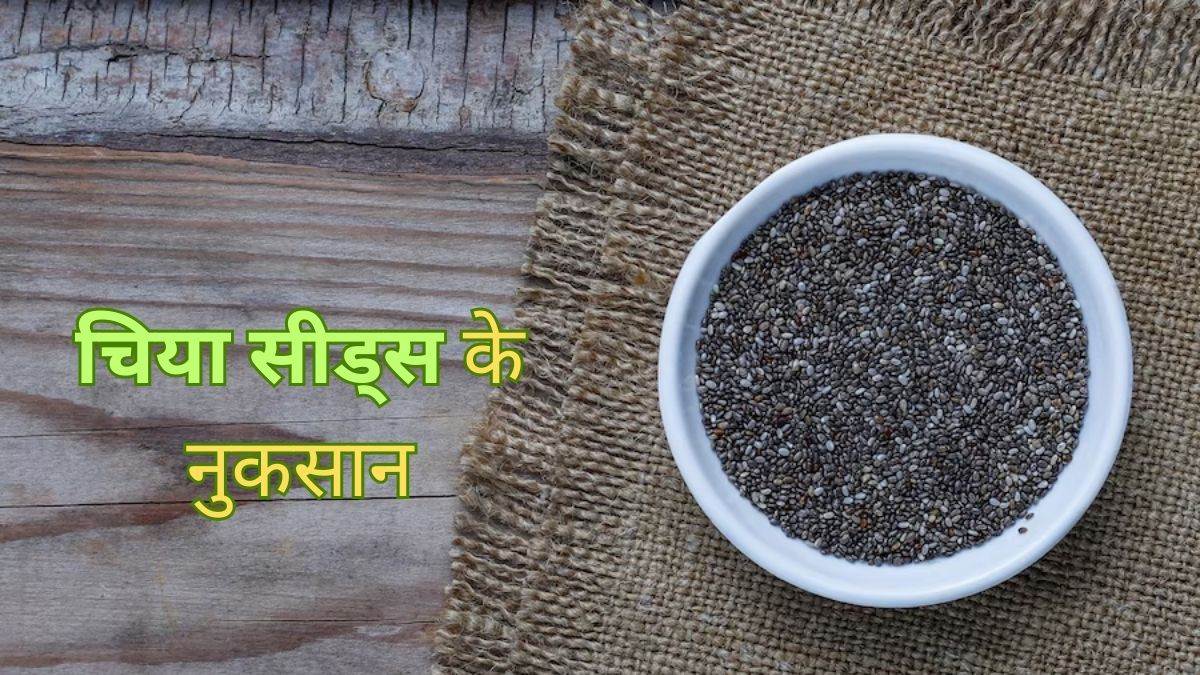 Chia Seeds Side Effects अगर आप भी खाते हैं अधिक मात्रा में चिया सीड्स