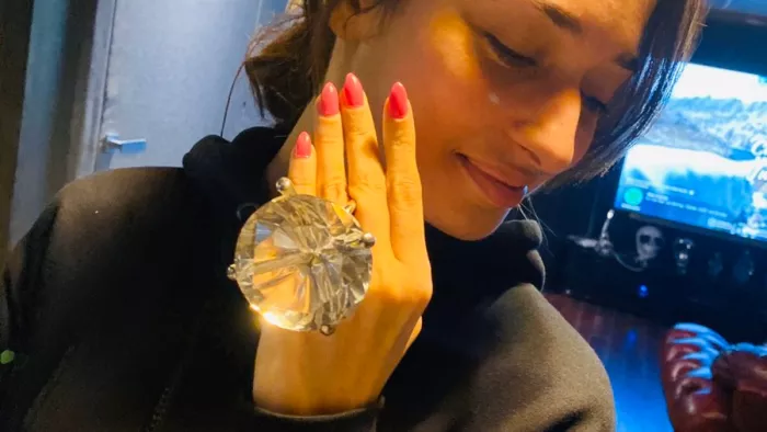 Tamannaah Bhatia, Largest Diamond Photo Credit Instagram