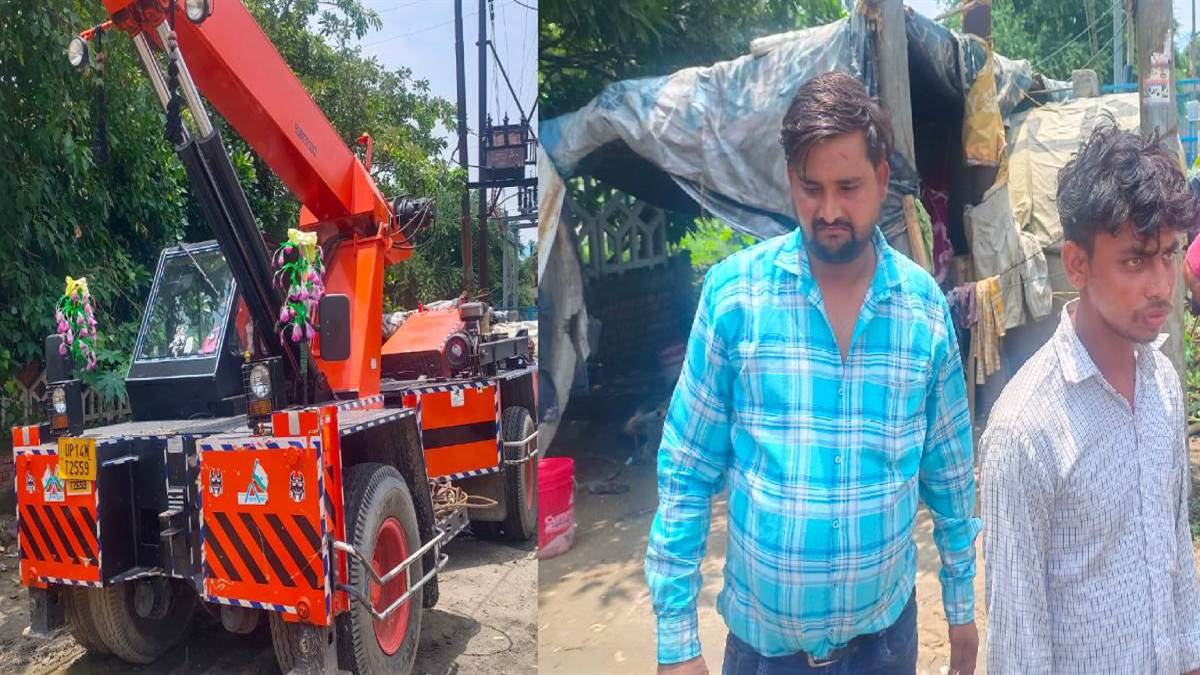 ncr an unknown vehicle ran over sleeping people in bisrakh police station area two died one injured police started searching for the accused