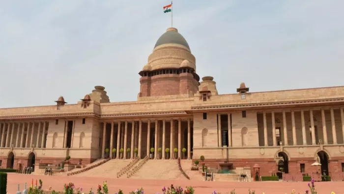 राष्ट्रपति द्रौपदी मुर्मू ने राष्ट्रपति भवन के दो महत्वपूर्ण हॉलों का नाम बदला। (फाइल फोटो)