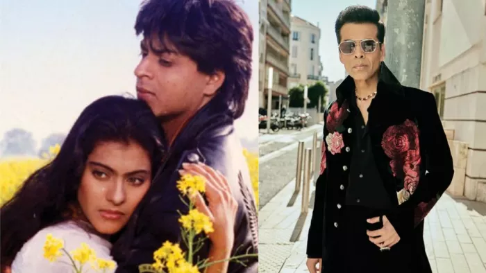 काजोल ने DDLJ के सेट पर पेड़ के पीछे बदली साड़ी