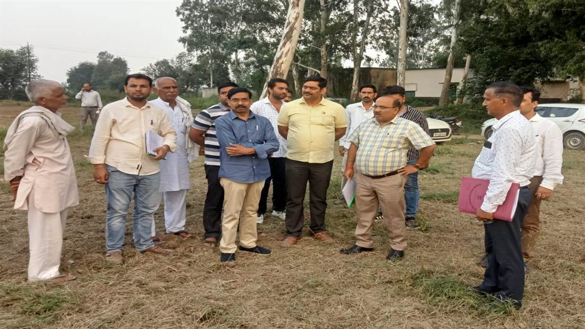 SDM inspected ITI under construction - Uttar Pradesh Saharanpur General News - एसडीएम ने किया निर्माणाधीन आइटीआइ का निरीक्षण