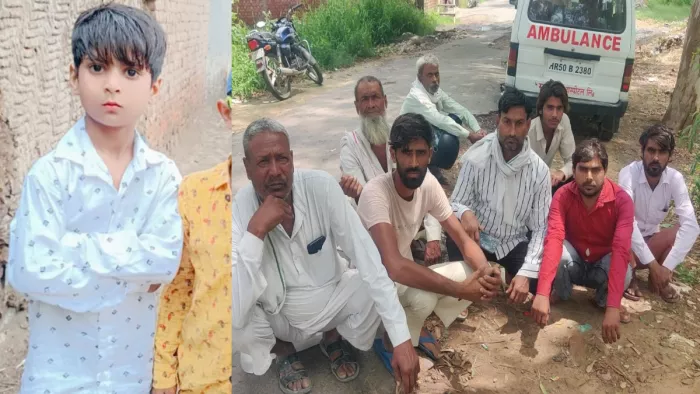 पलवल में अपहरण के बाद सात वर्षीय मासूम की हत्या।