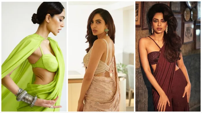 Trendy Blouse Designs: शोभिता धुलिपाला के ट्रेंडी ब्लाउज़ डिज़ाइन्स