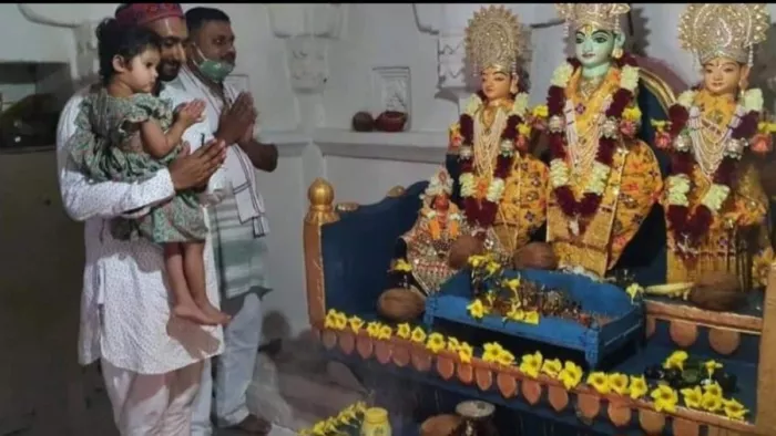 बाघों के गढ़ बांधवगढ़ में स्थित श्रीराम जानकी मंदिर (Image: Jagran)
