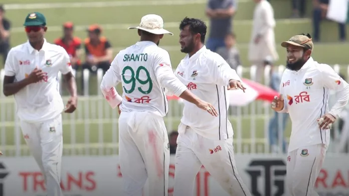 शाकिब अल हसन ने किए 4 शिकार। इमेज- BCB