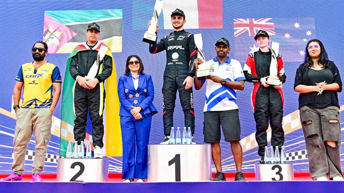 indian racing festival 2025 ends in chennai race results and highlights