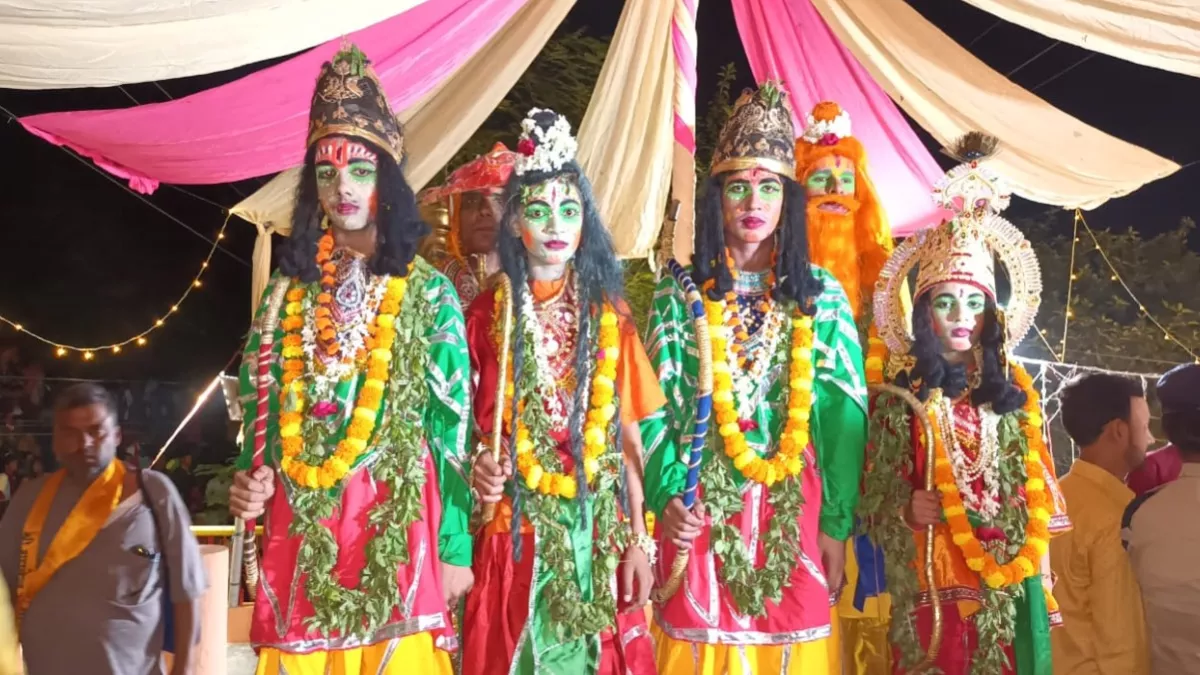 भर्तृहरि की नगरी की सांस्कृतिक विरासत का उत्सव है 189 वर्ष प्राचीन चुनार की रामलीला