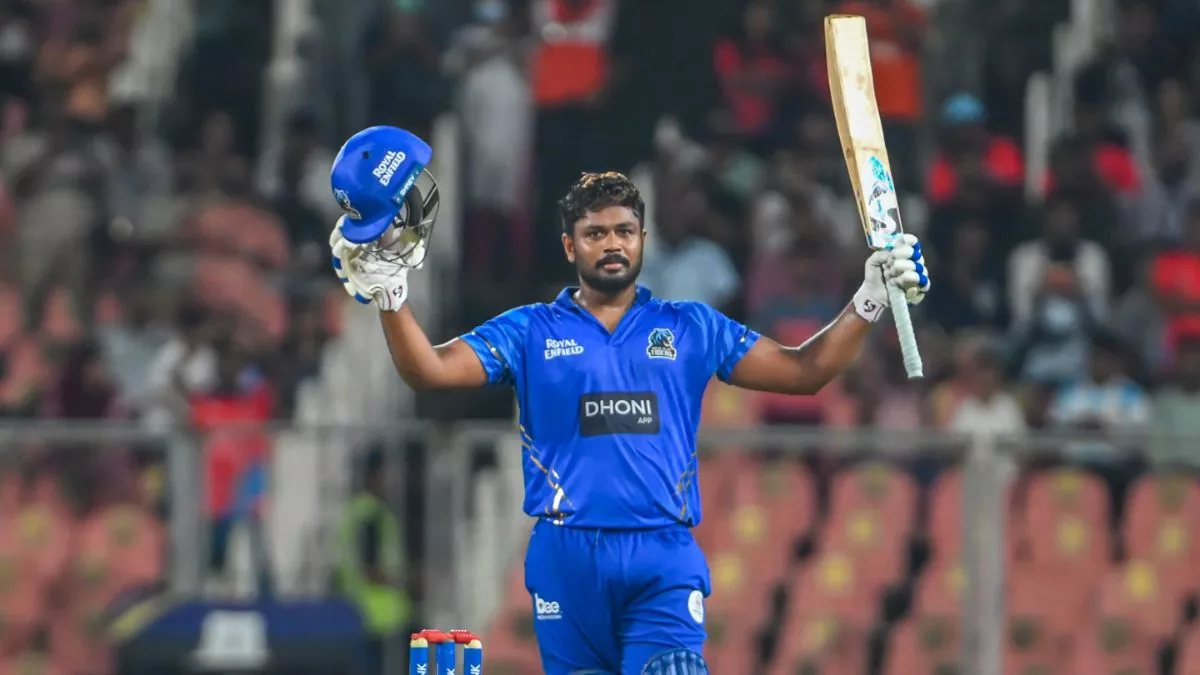 Sanju Samson Hundred: एशिया कप से पहले संजू सैमसन का KCL में आया तूफान, 16 गेंद पर जड़ी फिफ्टी; 42 बॉल पर जड़ा शतक