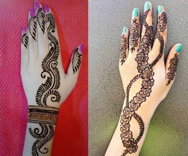Hartalika Teej पर बैक हैंड के लिए चुनें ये 5 यूनि‍क मेहंदी डिजाइंस! बढ़ ...
