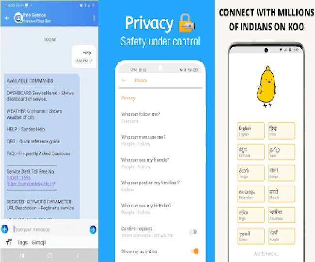 top 5 indian apps alternatives of facebook twitter whatsapp check here full list