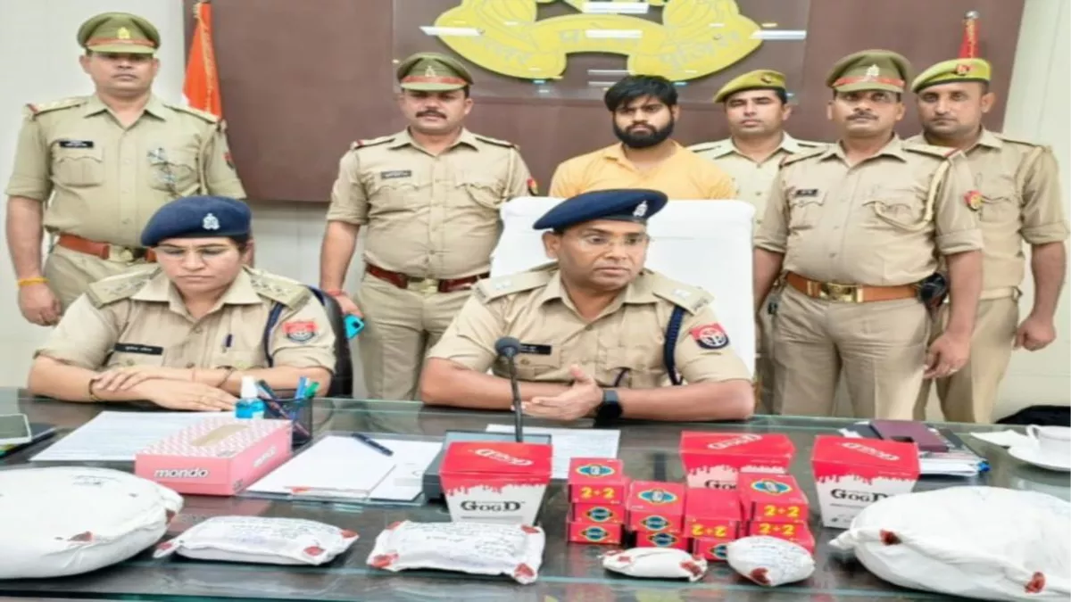 Bijnor News: बिजनौर में ‘नया सवेरा’ अभियान के तहत पुलिस ने कस रही शिकंजा, हत्थे चढ़ा नशे का सौदागर